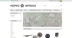 Desktop Screenshot of mopeddivision.com